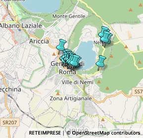 Mappa Via Perino, 00045 Genzano di Roma RM, Italia (0.791)