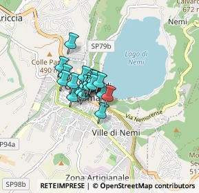 Mappa Via Perino, 00045 Genzano di Roma RM, Italia (0.4575)