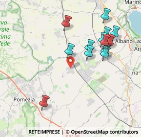 Mappa Via della Zoologia, 00071 Pomezia RM, Italia (4.20077)