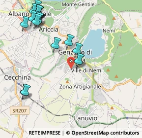 Mappa L.go Giovanni Falcone, 00045 Genzano di Roma RM, Italia (2.76)