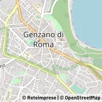 地図 Genzano di Roma