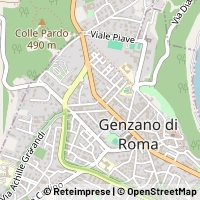 Kartta Genzano di Roma