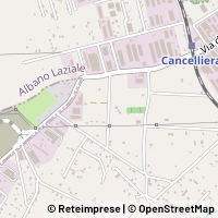 Mapa Albano Laziale