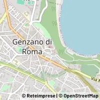 Map Genzano di Roma