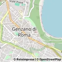 Mapa Genzano di Roma