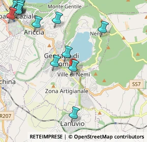 Mappa Viale delle Regioni, 00045 Genzano di Roma RM, Italia (3.18571)