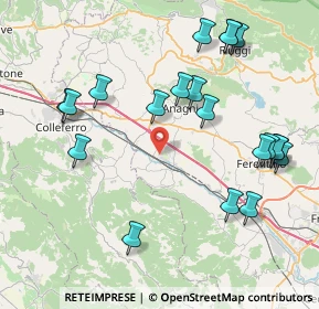 Mappa Via Fratta Rotonda - Località Paduni, 03012 Anagni FR, Italia (9.699)