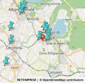 Mappa Via Capri, 00045 Genzano di Roma RM, Italia (2.47167)