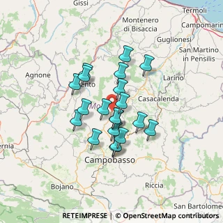 Mappa SS 647 Bifernina, 86030 Lucito CB, Italia (11.003)