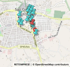 Mappa Via Arturo Toscanini, 71013 San Giovanni Rotondo FG, Italia (0.4285)