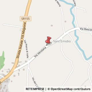 Mappa Via Verolana, 4, 03011 Alatri, Frosinone (Lazio)