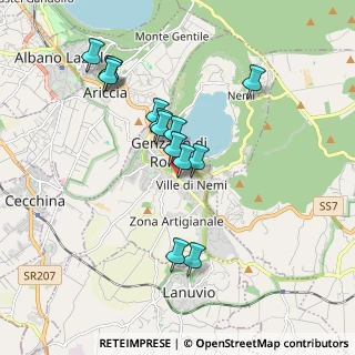 Mappa Piazzale G. Cesaroni, 00045 Genzano di Roma RM, Italia (1.76429)
