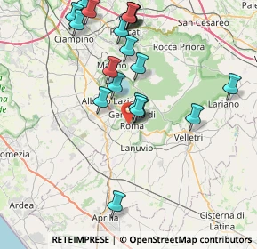 Mappa Via Sorrento, 00045 Genzano di Roma RM, Italia (8.852)
