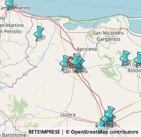 Mappa SS 16ter, 71016 San Severo FG, Italia (23.88214)