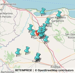 Mappa SS 16ter, 71016 San Severo FG, Italia (12.32882)