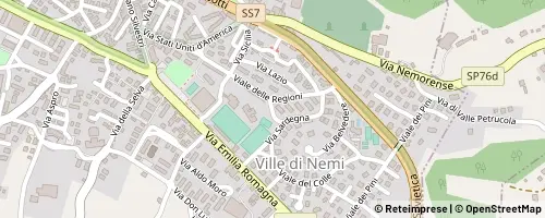 Mappa Genzano di Roma