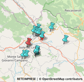 Mappa 03030 Broccostella FR, Italia (5.5975)