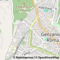Map Genzano di Roma