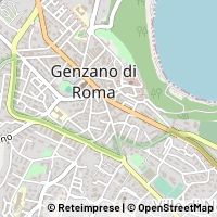 Map Genzano di Roma