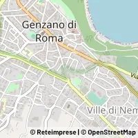 Mapa Genzano di Roma