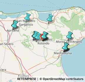 Mappa Via Fioritto, 71013 San Giovanni Rotondo FG, Italia (13.325)