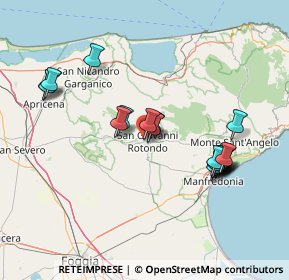 Mappa Via Fioritto, 71013 San Giovanni Rotondo FG, Italia (15.5625)