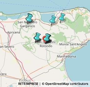 Mappa Via Cardinal Massaia, 71013 San Giovanni Rotondo FG, Italia (8.68857)