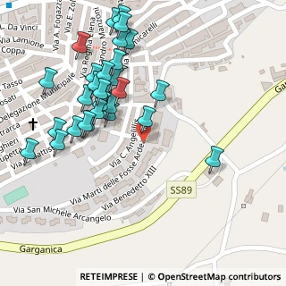 Mappa Via dei Martiri delle Fosse Ardeatine, 71030 Mattinata FG, Italia (0.13103)