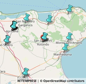 Mappa Traversa Castellana, 71013 San Giovanni Rotondo FG, Italia (21.014)