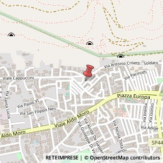 Mappa Via San Giovanni Battista, 9, 71013 San Giovanni Rotondo, Foggia (Puglia)