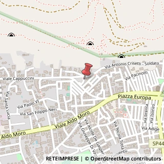 Mappa Via San Paolo, 10, 71013 San Giovanni Rotondo FG, Italia, 71013 San Giovanni Rotondo, Foggia (Puglia)