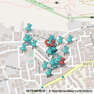 Mappa Via San Giovanni Battista, 71013 San Giovanni Rotondo FG, Italia (0.08571)