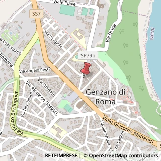 Mappa Via Giuseppe Garibaldi, 36, 00045 Genzano di Roma, Roma (Lazio)