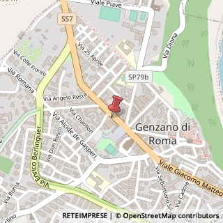 Mappa Corso Antonio Gramsci, 25, 00045 Genzano di Roma, Roma (Lazio)