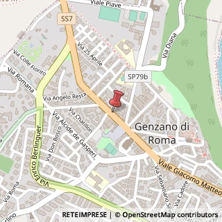 Mappa Corso Antonio Gramsci, 28, 00045 Genzano di Roma, Roma (Lazio)
