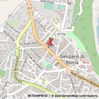Mappa Corso Antonio Gramsci, 46-48, 00045 Genzano di Roma, Roma (Lazio)