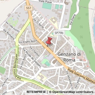 Mappa Corso Antonio Gramsci, 36, 00045 Genzano di Roma, Roma (Lazio)