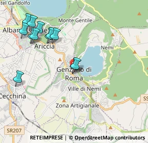 Mappa Via Don Giuseppe Morosini, 00045 Genzano di Roma RM, Italia (2.39417)