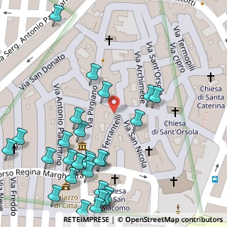 Mappa Via San Nicola, 71013 San Giovanni Rotondo FG, Italia (0.08214)