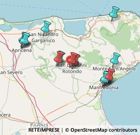 Mappa Via Biase Lauriola, 71013 San Giovanni Rotondo FG, Italia (16.09059)