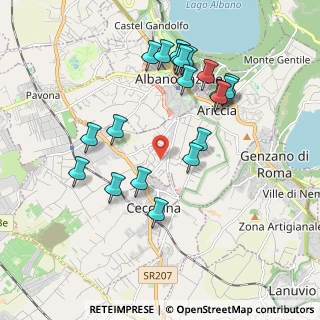Mappa Via Rufelli, 00072 Ariccia RM, Italia (2.0645)