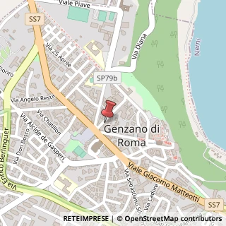 Mappa Via Bruno Buozzi, 18, 00045 Genzano di Roma, Roma (Lazio)