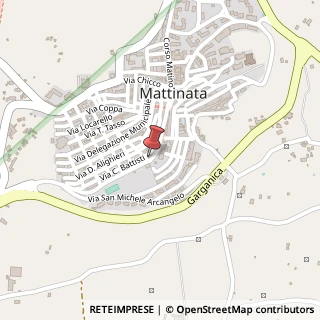 Mappa Corso Matino, 71, 71030 Mattinata, Foggia (Puglia)