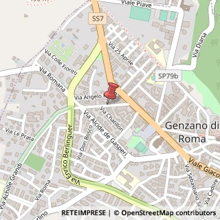Mappa Via colabona fratelli 17, 00045 Genzano di Roma, Roma (Lazio)