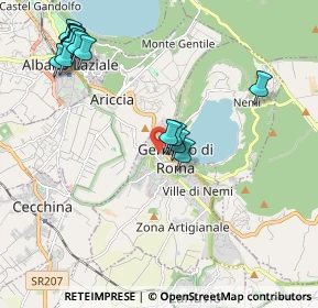 Mappa Via Fratelli Colabona, 00045 Genzano di Roma RM, Italia (2.56563)