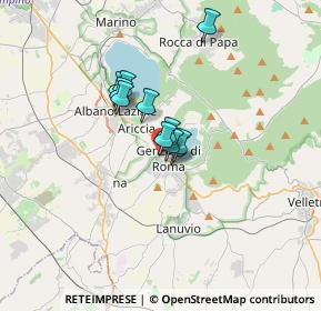 Mappa Via Fratelli Colabona, 00045 Genzano di Roma RM, Italia (2.12545)