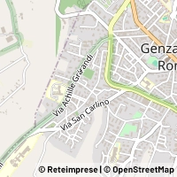 Kartta Genzano di Roma