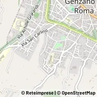 Hartă Genzano di Roma