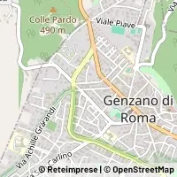 Mapa Genzano di Roma