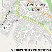 Mapa Genzano di Roma